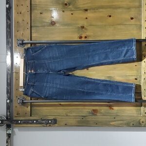 DENIM PILCRO ANTHROPOLOGIE JEANS CROPPED ANKLE SIZE 29